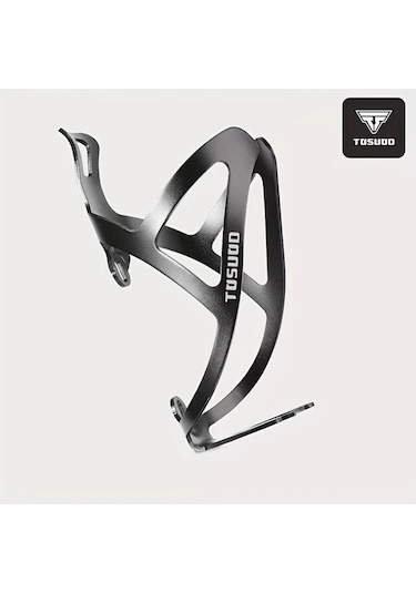 Chuangyinshop Tosuod Ultra Hafif Alüminyum Bisiklet Şişe Tutucu - Siyah Dağ Ve Yol Bisikleti Aksesuarı Siyah