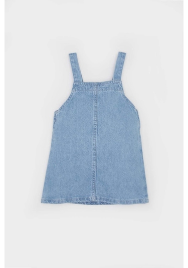 DeFacto Kız Bebek Disney Mickey & Minnie Salopet Jean Elbise E0451A525SPBE394 Mavi DeFacto Kız Bebek Disney Mickey & Minnie Salopet Jean Elbise E0451A525SPBE394 Mavi