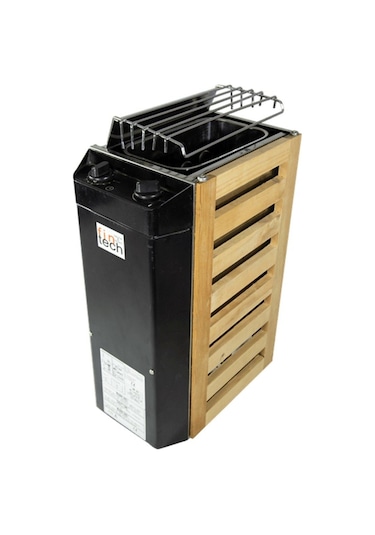 FINTECH Gövdeden Kumandalı Sauna Sobası MW MODEL 3 kW (10 kg taş)