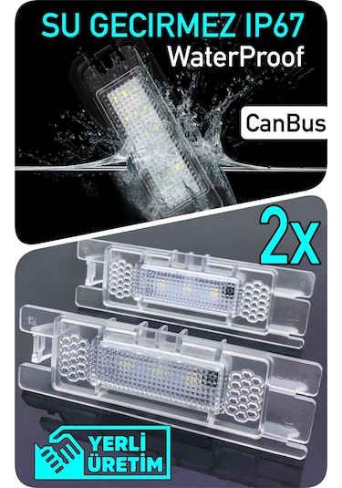Fıat Brava Hatchback 1995-2003 Canbus Led Plaka Aydınlatma Ledi Lambası