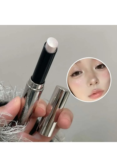 Pırıltılı Fosforlu Çubuk Doğal Elmas Glitter Beyaz Vurgu Göz Farı Kalem Kontur 02 01