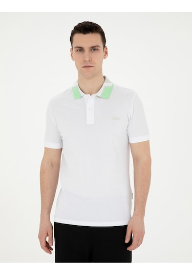 Pierre Cardin Erkek Beyaz Tişört 50285222-vr013 Beyaz