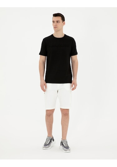 Pierre Cardin Erkek Ekru Şort Örme 50288263-vr019 Ekru