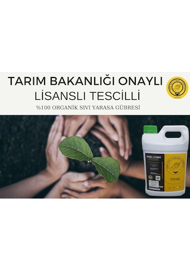 %100 Organik Hmk Sıvı Yarasa Gübresi 10 Litre (Konsantre)