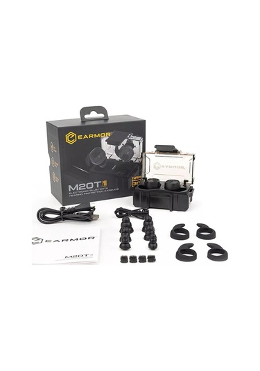 Opsmen Earmor Earbuds M20t Pro Kablosuz Bluetooth Atış Kulaklığı Kulak Koruma Foliage Green Yeşil