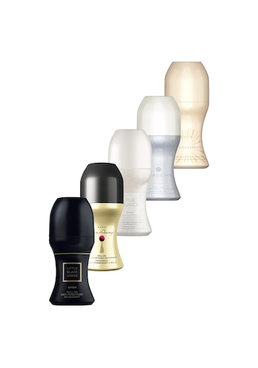 Avon Far Away + Perceive + Pur Blanca + Incandessence + Little Black Dress Kadn Roll-On Deodorant 5 x 50 ML Fiyatlar ve zellikleri Avon Far Away + Perceive + Pur Blanca + Incandessence + Little Black Dress Kadn Roll-On Deodorant 5 x 50 ML Fiyatlar ve zellikleri