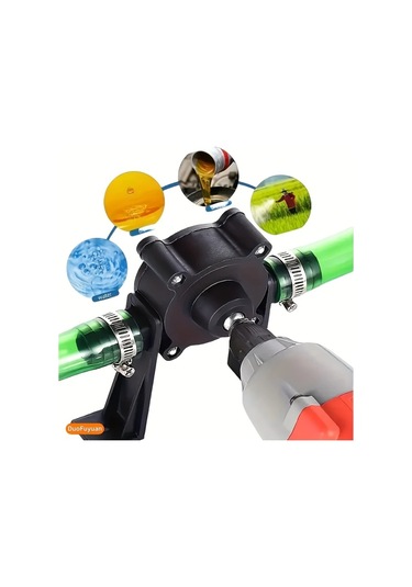 Dashanshop 1 Adet Manuel Kendinden Emişli Su Pompası Ev Kuyu Sondajı İçin Benzin Dizel Transfer Hortumu