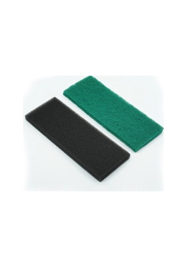 Techmrt Sobo Filtre Süngeri 32x12x2 Siyah Yeşil
