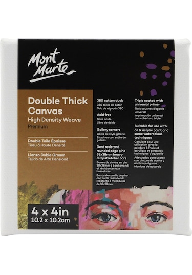 Mm Premium Kanvas Çam Çerçeve Dt 10.2x10.2cm