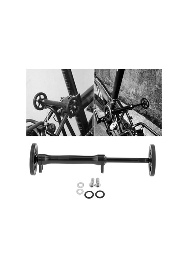 Suntek Bisiklet Siyah Siyah Için Katlanır Bisiklet Kolay Siyah