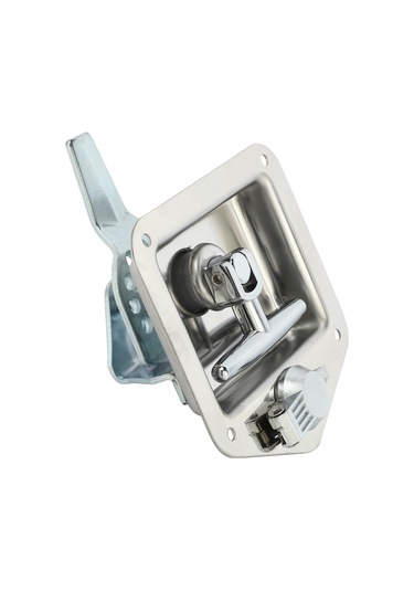 Paslanmaz Çelik Katlanır T Şeklinde Saplı Kilit Alet Kutusu Anahtar Takımı