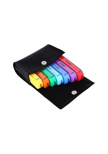 Kosona Siyah Pu Deri Kapsülü 7 Günlük 28 Bölmeli İlaç Organizerı - Taşınabilir, Zaman Etiketli İlaç Ve Vitamin Depolama Kutusu Diğer