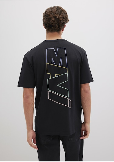 Mavi - Mavi Logo Baskılı Siyah Tişört 0612350-900 Siyah
