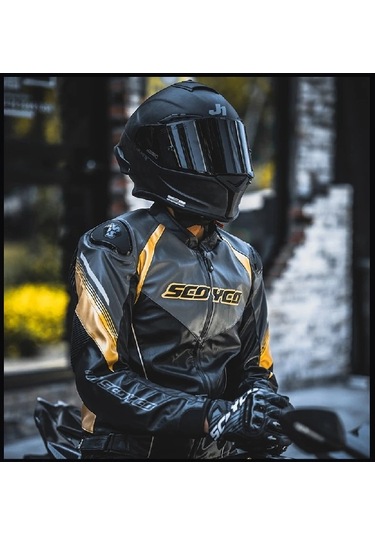 Scoyco 4 Mevsim Mont Jk187 Gold - 3xl