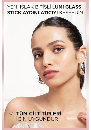 L'Oréal Paris Lumi Glass Islak Bitişli Stick Aydınlatıcı 610 Glassy Pearl Eclat