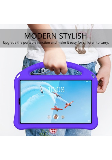 Butu Lenovo Uyumlu Tab M10 Hd Gen 2 Çizilmez, Darbeye Dayanıklı Eva Kickstand Kılıf