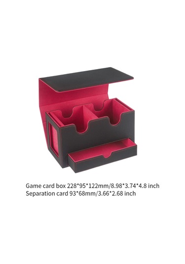 Suntek Kart Destesi Kutusu Oyun Kartı Oyuncak İç-kırmızı
