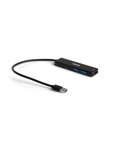 Dark Connect Master X5C USB3.2 Gen 1 Type-A 3 Port USB-A 1 Port Hub