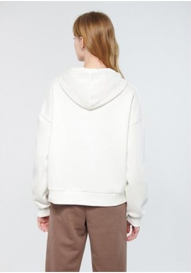 Mavi Sweatshırt-kırık Beyaz Kırık Beyaz