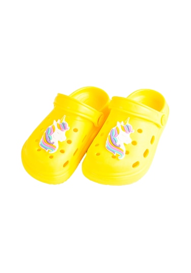 Modaonn Unicorn Kız Çocuk Kaymaz Taban Terlik Sandalet 001