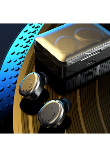 Gerçek Kablosuz Kulaklıklar, Ipx7 Su Geçirmez/ Cvc8.0 Akıllı Gürültü Engelleme/ Mikrofonlu İkili Aramalar İle Spor Müzik Kulaklığı