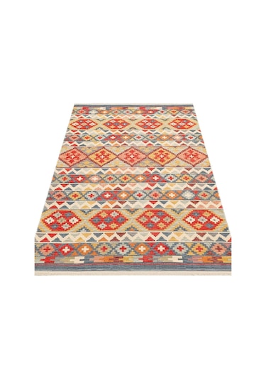 Hoom Rugs Vagrant Vgt 02 Aqua Yıkanabilir Çift Taraflı Otantik Halı
