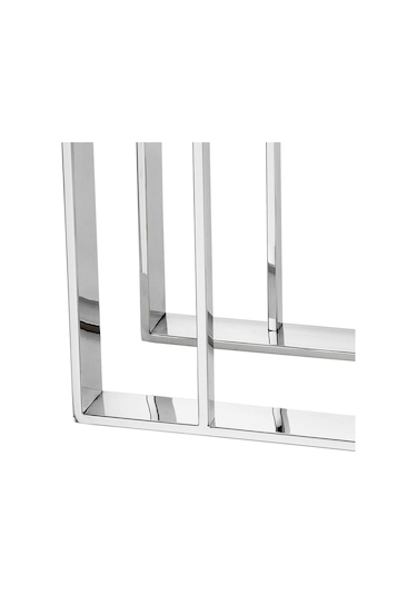 Polina Gümüş Metal C Sehpa