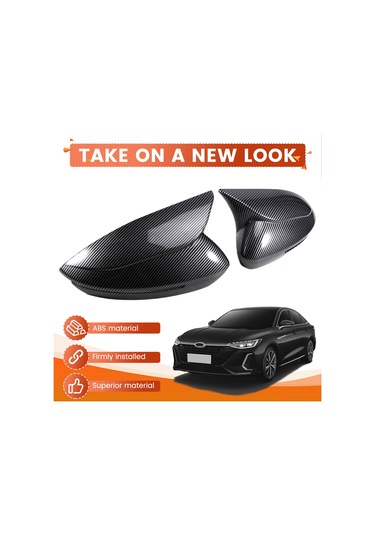 Xiaaokeji Araba Dış Yan Kapı Dikiz Aynası Kabuğu Chery Rengi İçin