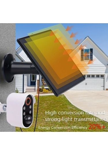 Besthome1 Dream011 Siyah 3w Etec Taşınabilir Katlanabilir Güneş Paneli Yüksek Verimli Usb C Mikro Usb Bağlantılı 360 Ayarlanabi