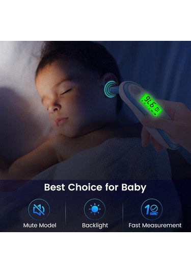 Pembe Flaş İndirim-Yongrow Temassız Kızılötesi Termometre Alın Ve Kulak Bebek Yetişkin Ev Kullanımı İçin Ateş Alarmı Ve Otomatik Kapanma İle Çift Mod