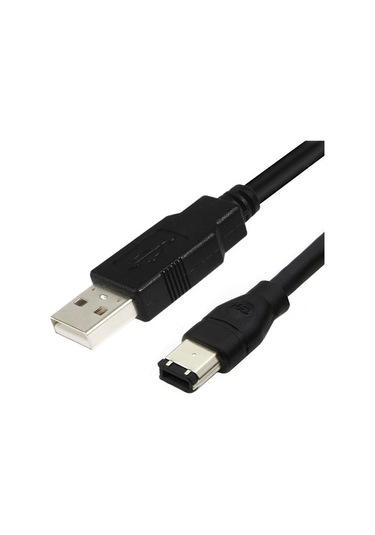 Novahub Junsunmay Ieee 1394 6 Pin Erkek - Usb 2.0 Erkek Adaptör Dönüştürücü Kablo, 3m Uzunluk Kablosuz Bağlantı