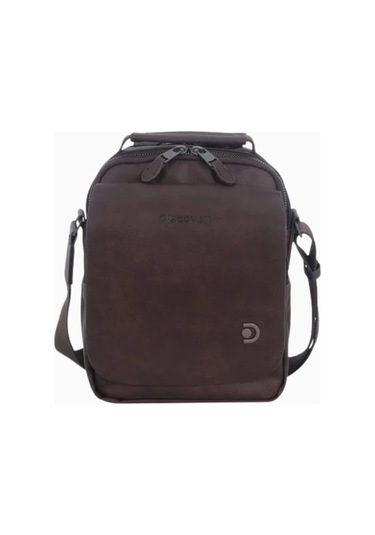 Discovery Heritage Kapaklı 5l Kapasiteli Unisex Omuz Çantası Kahverengi 2