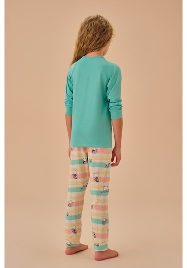Suwen Lulusu Çocuk Pijama Takımı Shc25218660a1349 Ekru