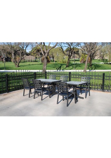 Papatya Pasha Koltuk - Plastik Bahçe Balkon Koltuğu