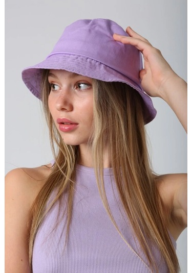 Pamuk Bucket Şapka Rş-110 Lila Lila