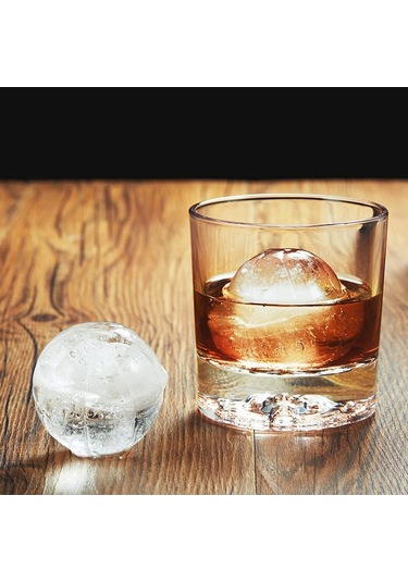 Silikon Basketbol Buz Küpü Eğlenceli Şekiller, Yenilikçi Basketbol Hediyeleri, 2.2" Büyük El Sanatları Yuvarlak Küre Buz Topu Kalıpları Oyun Günü, Viski, Kokteyller, Burbon İçin