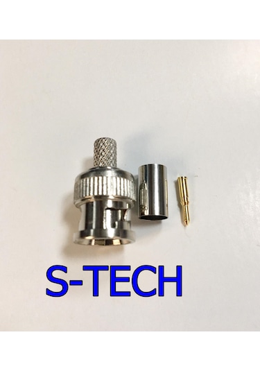 Bnc Rg 6 Erkek Konnektör