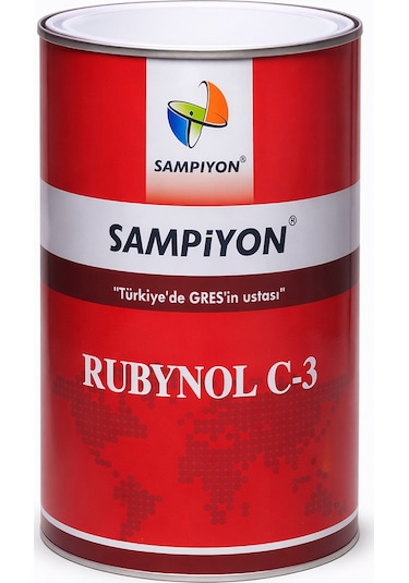 Şampiyon Rubynol C Kırmızı Lityum Gres Yağı 3.75 KG