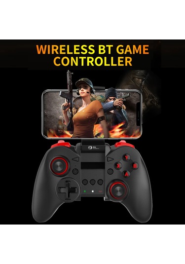 Xindoker X5plus Kablosuz Bluetooth Oyun Kolu, İnsan Mekaniği Tasarımı, Çift Joystick, İos/android Uyumlu