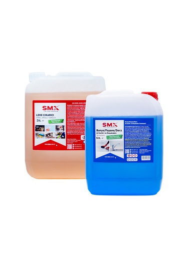 Banyo-fayans-derz-armatür Ve Duşa Kabin Temizleyici 5lt. + Leke Çıkarıcı Genel Amaçlı Temizlik Ürünü 5 Lt.