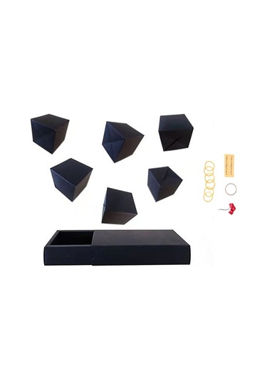 Sones Yaratıcı Kendin Yap El Yapımı Fotoğraf Albümü Sürpriz Patlama Zıplayan Hediye Kutusu, Bitmiş Versiyon