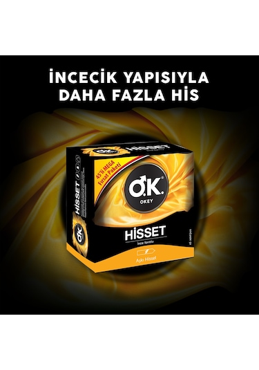 Okey Hisset Prezervatif 45'li