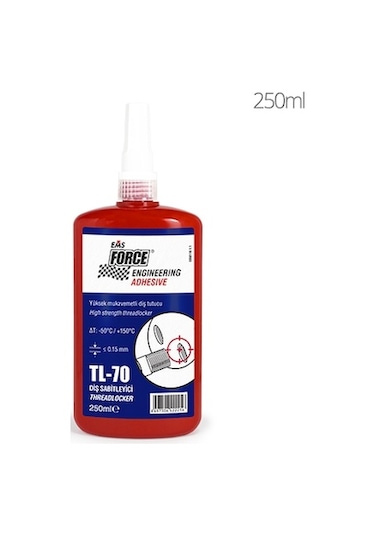 Ems Force Tl-70-250Ml Yüksek Kuvvet Civata Sabitleyici