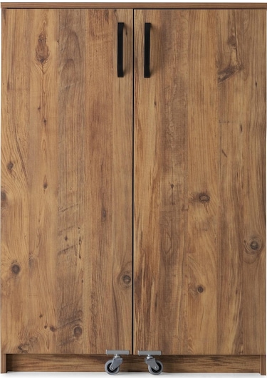 Çok Amaçlı 2 Kapaklı Mutfak Erzak Kiler Dolabı 80x52x120cm