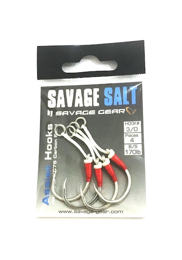 Savage Gear Eyed Asist Hook 4 Adet (365905415)