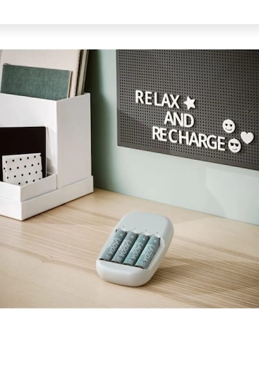 Ikea Stenkol Pil Şarj Aleti