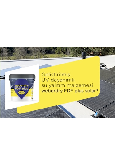 Birlikçatı Weber Dry Fdf Plus Gri 20 Kg