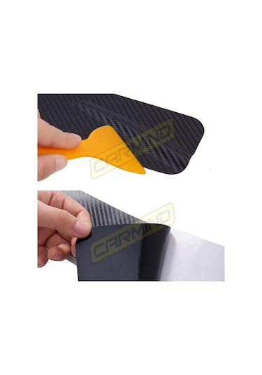 Peugeot 405 Karbon Kapı Eşiği Sticker (4 Adet)