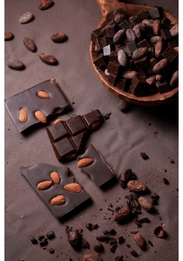 %72 Kakao Bademli Bitter Çikolata 100 G