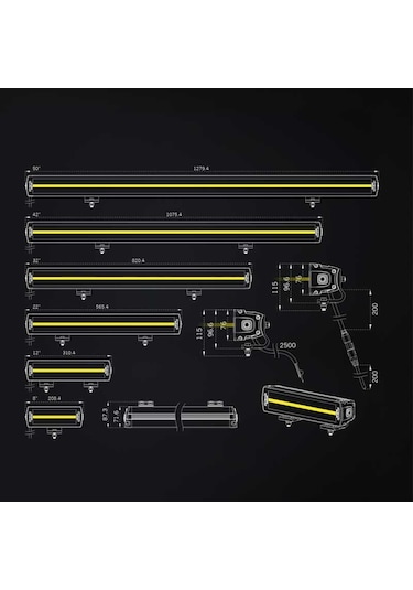Strands Off-road Led Bar Siberia Xp Dr 22" 56cm 809427